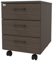 Quadrifoglio Rollcontainer eukalyptus 4 Auszüge 42,0...