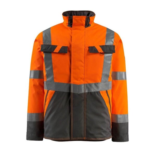 MASCOT® unisex Warnjacke Penrith  warnorange, anthrazit Größe L