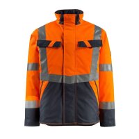 MASCOT® unisex Warnjacke Penrith  orange, schwarzblau...