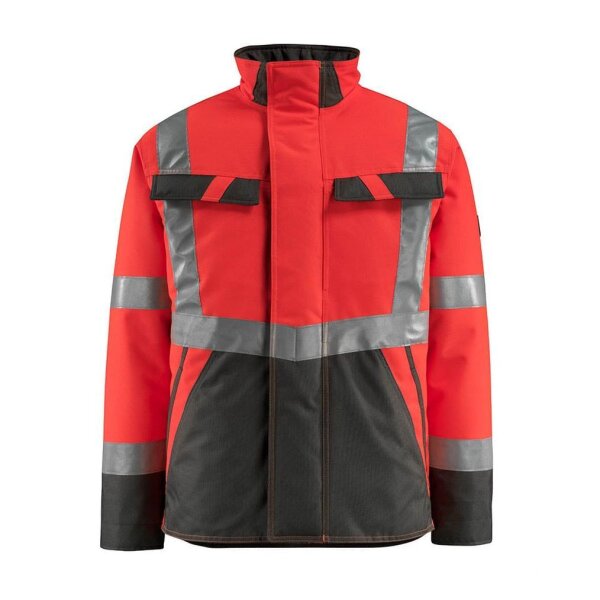 MASCOT® unisex Warnjacke Penrith  rot, anthrazit Größe 4XL