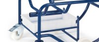 Rollcart Auffangwanne weiß 36,5 x 46,5 cm, 1 St.