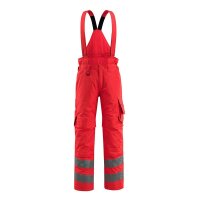 MASCOT® unisex Warnschutz-Latzhose Ashford  rot...