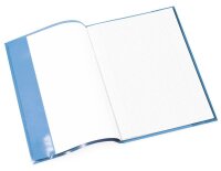 HERMA Heftumschlag transparent blau Kunststoff DIN A4