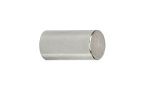 MAUL Magnete silber, Metall Ø 1,0 x 2,0 cm, 4 St.