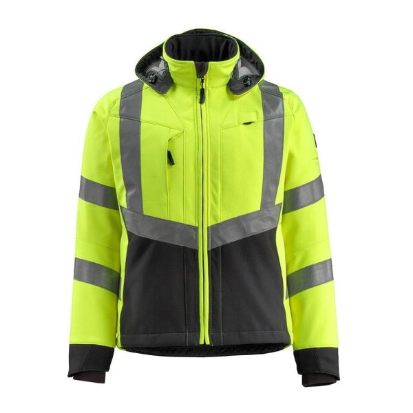 MASCOT® unisex Warnjacke Blackpool gelb, schwarz Größe 3XL