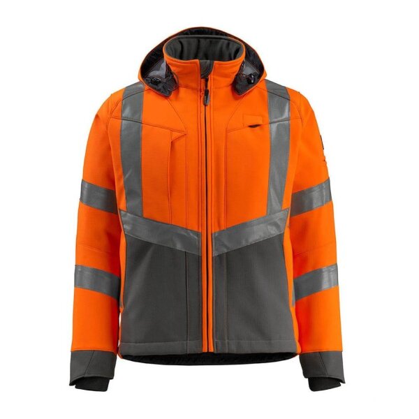 MASCOT® unisex Warnjacke Blackpool warnorange, anthrazit Größe 4XL