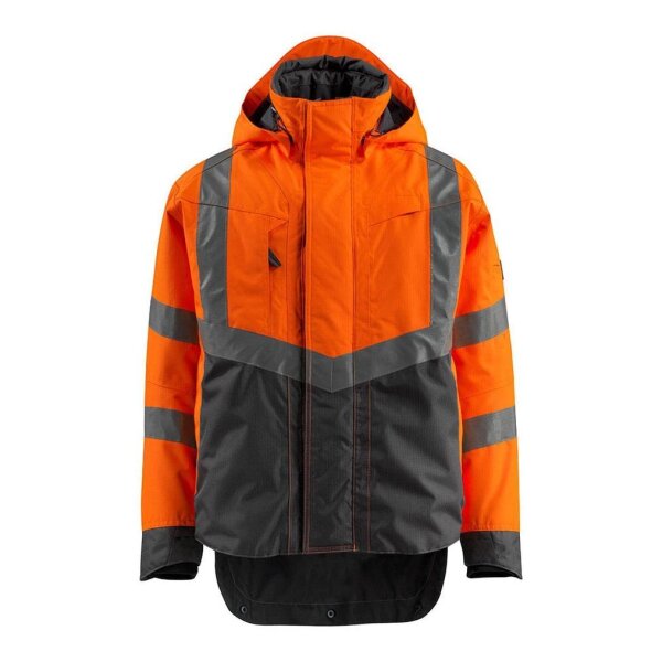 MASCOT® unisex Warnjacke Harlow warnorange, anthrazit Größe 4XL
