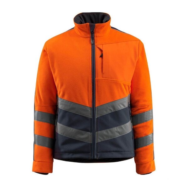 MASCOT® unisex Warnjacke SHEFFIELD orange, schwarzblau Größe 2XL