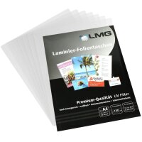 LMG Laminierfolien glänzend für A4 150 micron,...