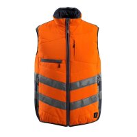 MASCOT® unisex Warnweste Grimsby  orange, schwarzblau...