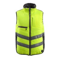 MASCOT® unisex Warnweste Grimsby  warngelb, anthrazit...