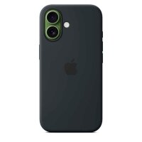 Apple Silikon Case mit MagSafe Handy-Cover für Apple iPhone 17 schwarz