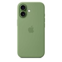 Apple Silikon Case mit MagSafe Handy-Cover für Apple iPhone 17 hellmoosgrün