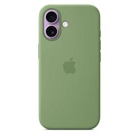 Apple Silikon Case mit MagSafe Handy-Cover für Apple iPhone 17 hellmoosgrün
