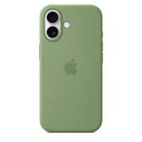 Apple Silikon Case mit MagSafe Handy-Cover für Apple iPhone 17 hellmoosgrün