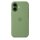Apple Silikon Case mit MagSafe Handy-Cover für Apple iPhone 17 hellmoosgrün