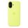 Apple Silikon Case mit MagSafe Handy-Cover für Apple iPhone 17 neongelb