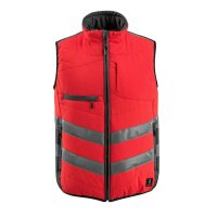 MASCOT® unisex Warnweste Grimsby  rot, anthrazit...
