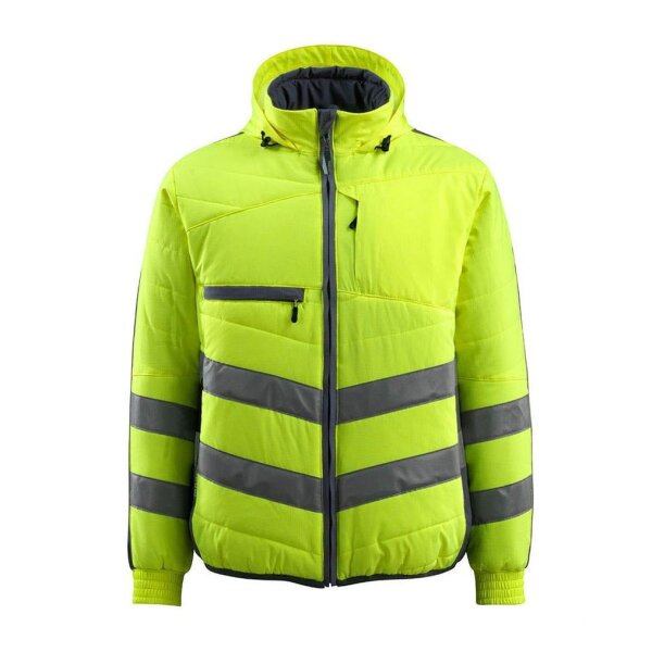 MASCOT® unisex Warnjacke Dartford  gelb, schwarzblau Größe 4XL