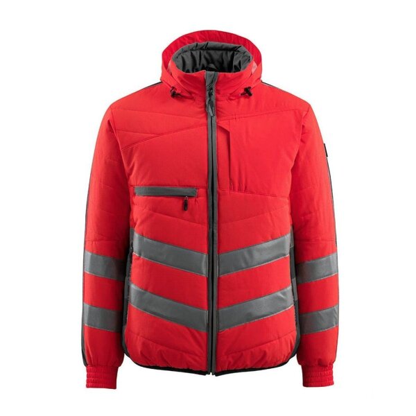 MASCOT® unisex Warnjacke Dartford  rot, anthrazit Größe 4XL