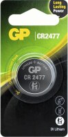 GP Knopfzelle CR2477 Lithium 3,0 V, 1 St.