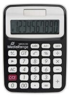 MediaRange MROS190 Taschenrechner schwarz/weiß