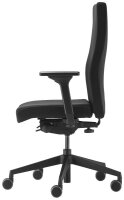 Trendoffice by Dauphin Bürostuhl to-strike comfort pro, SK9248 SY2 Stoff schwarz, Gestell schwarz