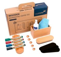 Legamaster Moderationszubehör WOODEN 17 Teile