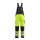 MASCOT® unisex Warnschutz-Latzhose Newcastle gelb, schwarz Größe 25