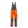 MASCOT® unisex Warnschutz-Latzhose Newcastle orange, dunkelanthrazit Größe 56