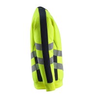 MASCOT® unisex Warnschutz-Langarmshirt Wigton  gelb,...