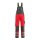 MASCOT® unisex Warnschutz-Latzhose Newcastle rot, dunkelanthrazit Größe 26