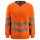 MASCOT® unisex Warnschutz-Langarmshirt Wigton  orange, schwarzblau Größe 3XL, 1 St.