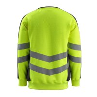 MASCOT® unisex Warnschutz-Langarmshirt Wigton  gelb,...