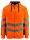 MASCOT® unisex Warnschutz-Langarmshirt Corby orange, schwarzblau Größe 3XL, 1 St.