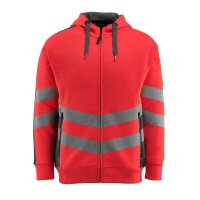 MASCOT® unisex Warnschutz-Langarmshirt Corby rot,...