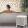 relaxdays Wäschetruhe weiß, 1 St.