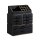 relaxdays Make-Up-Organizer schwarz/gold, 1 St.
