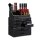 relaxdays Make-Up-Organizer schwarz/gold, 1 St.