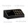 relaxdays Make-Up-Organizer schwarz/gold, 1 St.