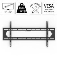 hama TV-Wandhalterung FIX "Strong" schwarz