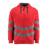MASCOT® unisex Warnschutz-Langarmshirt Corby rot,...
