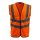 MASCOT® unisex Warnweste Wingate  fluororange Größe L