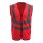 MASCOT® unisex Warnweste Wingate  rot Größe M
