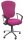 Topstar Bürostuhl Steel Point 80, 8189 BB1 Stoff rosa, Gestell chrom
