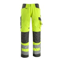 MASCOT® unisex Warnschutzhose Kendal  gelb,...