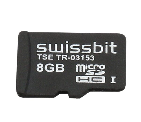 OLYMPIA Speicherkarte TSE swissbit (607663), 8 GB, 1 St.