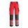 MASCOT® unisex Warnschutzhose Kendal  rot, dunkelanthrazit Größe 62