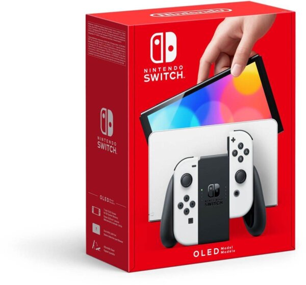 Nintendo Switch OLED Spielkonsole weiß