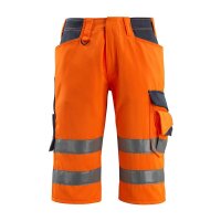 MASCOT® unisex Warnschutzhose kurz Luton  orange,...